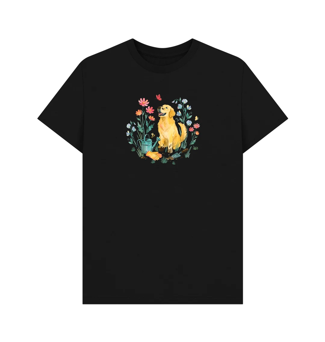Golden Retriever Gardening Cottagecore Shirt 2 Golden Retriever Gardening Cottagecore Shirt – image 2 of 4