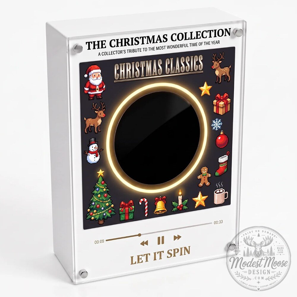 Let It Spin Fridge Music Player Christmas Vinyl Frame 2026 11 Let It Spin Fridge Music Player Christmas Vinyl Frame 2026