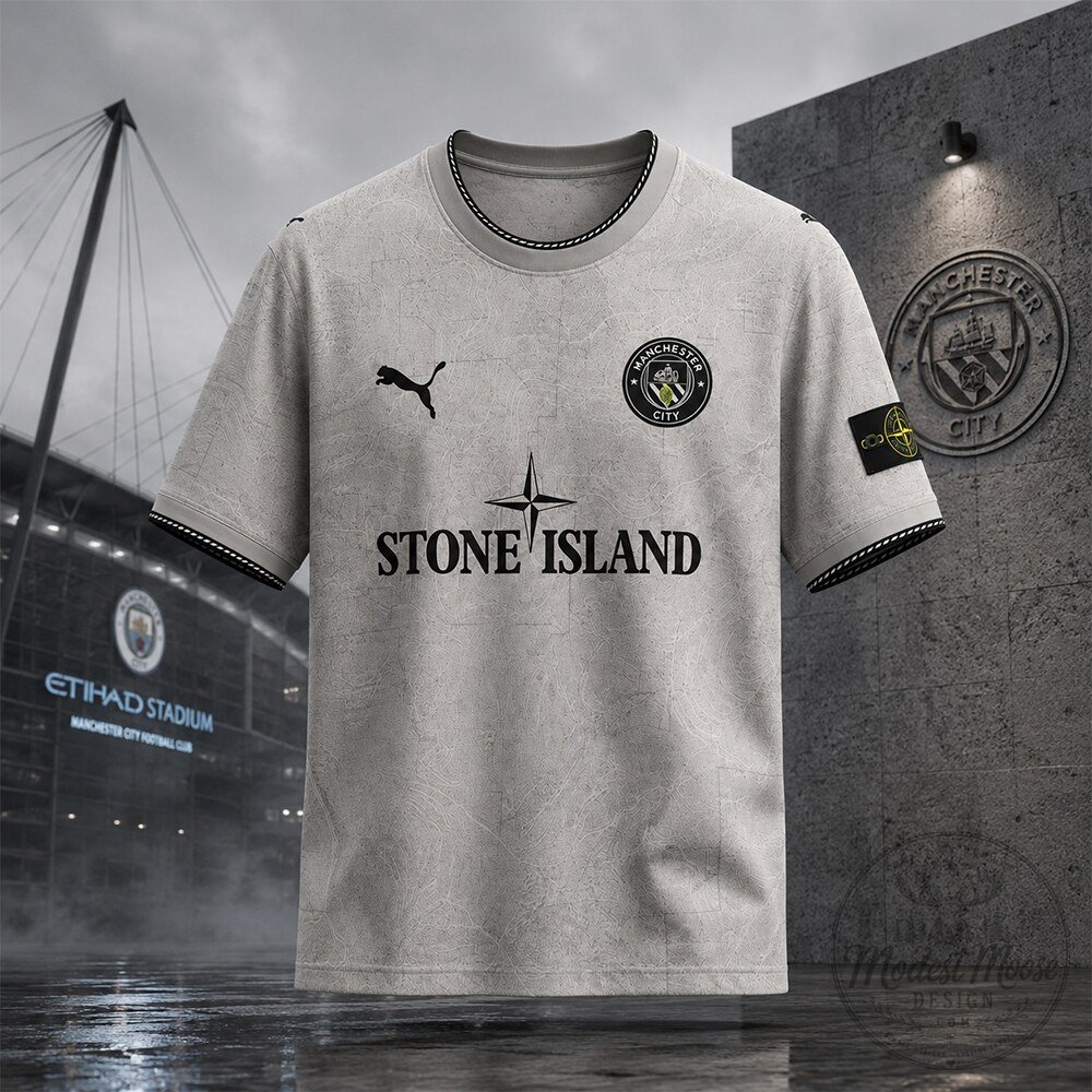 Manchester City x PUMA x Stone Island Kit Jersey Shirt