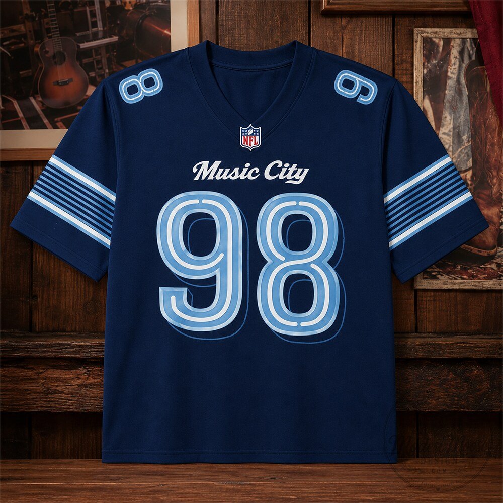 Tennessee Titans NFL x Nike Rivalries Uniforms Jersey Shirt 9 Tennessee Titans NFL x Nike Rivalries Uniforms Jersey Shirt
