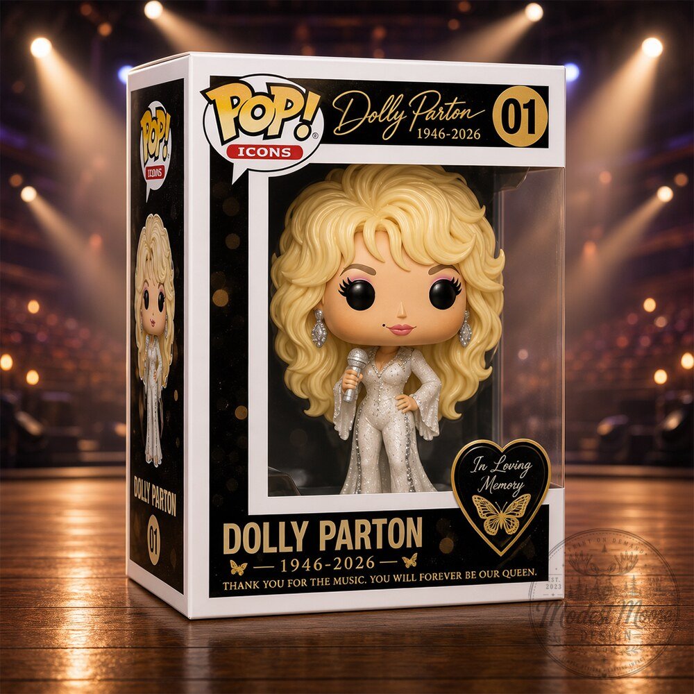 RIP Dolly Parton 1946–2026 Memorial Tribute Funko Pop Figure Collectible 8 RIP Dolly Parton 1946–2026 Memorial Tribute Funko Pop Figure Collectible