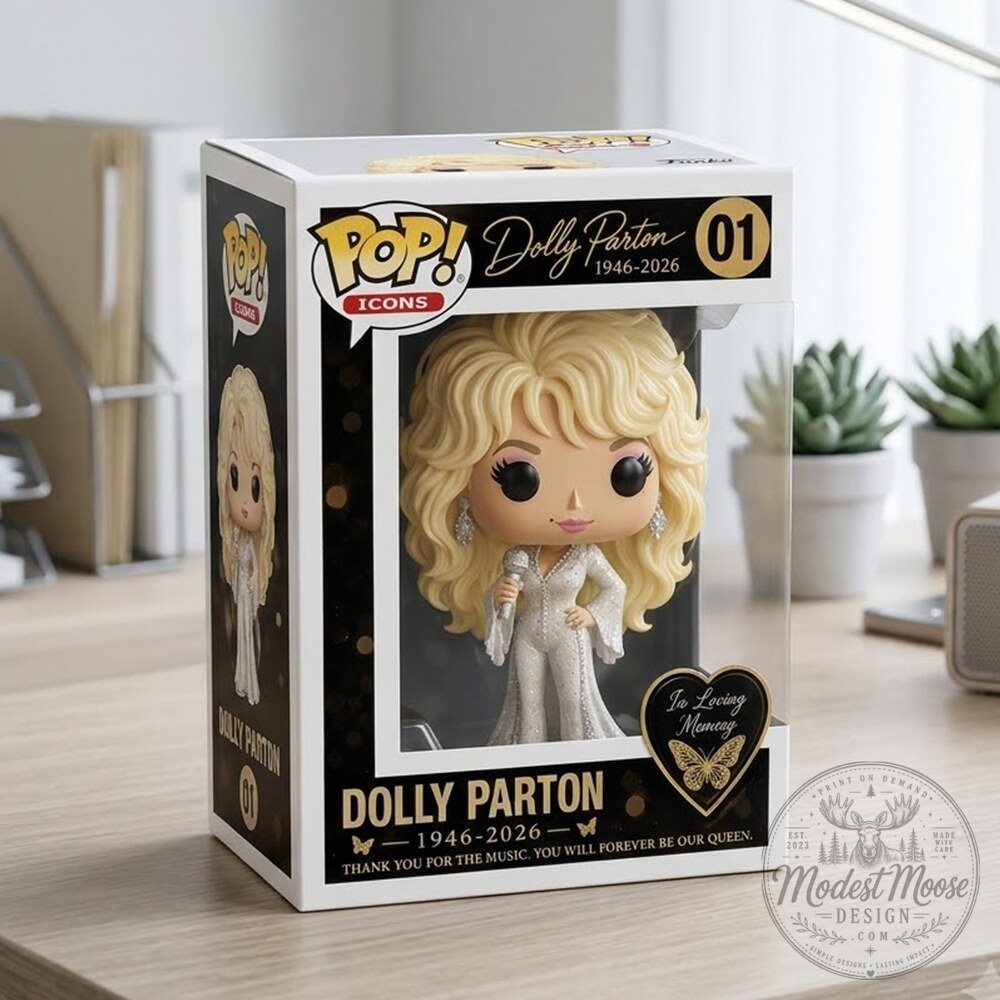 RIP Dolly Parton 1946–2026 Memorial Tribute Funko Pop Figure Collectible 9 RIP Dolly Parton 1946–2026 Memorial Tribute Funko Pop Figure Collectible