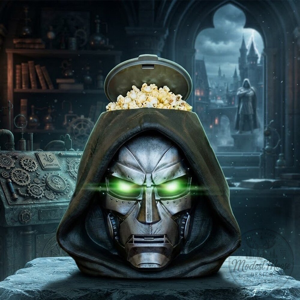 Avengers Doomsday Doctor Doom Popcorn Bucket