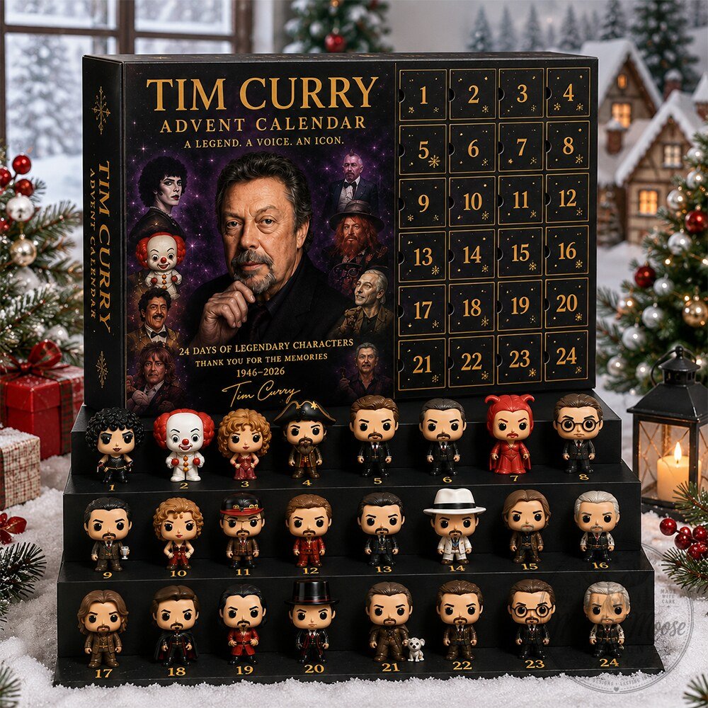 Tim Curry Advent Calendar 2026 24 Days of Iconic Characters