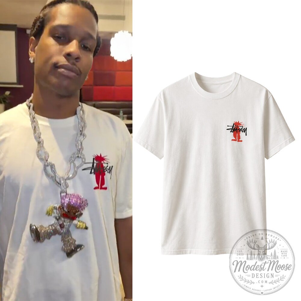 ASAP Rocky Stussy Fete De La Musique Shirt