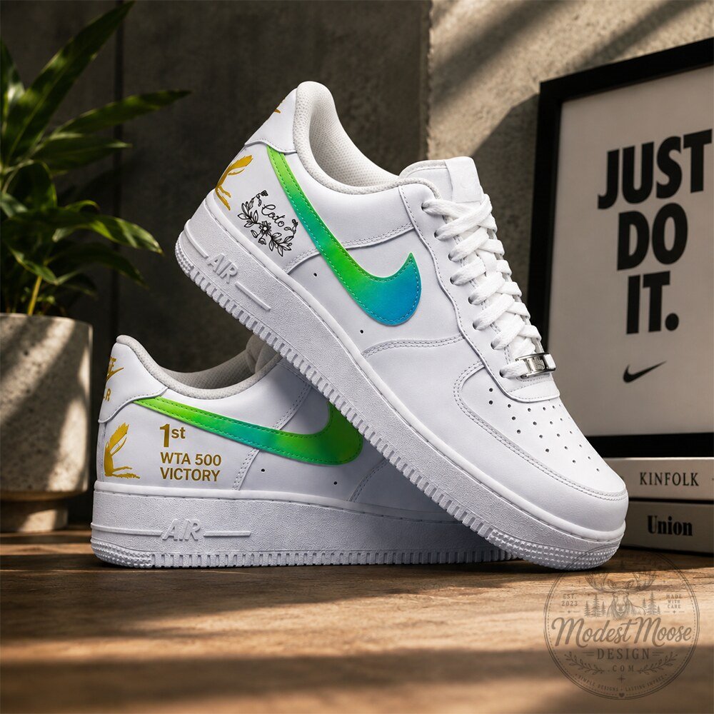 Alex Eala WTA 500 Victory Nike Air Force 1 Shoes