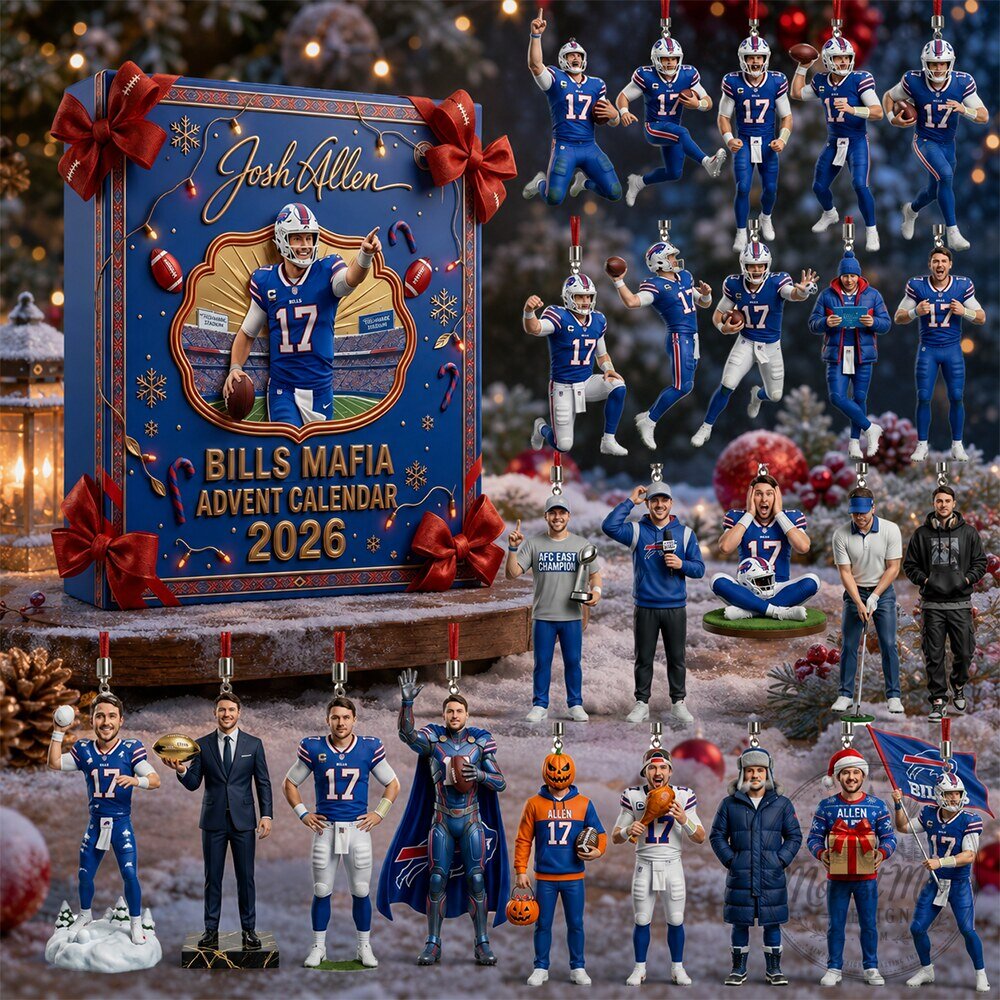 Josh Allen Bills Mafia Advent Calendar 2026 4 Josh Allen Bills Mafia Advent Calendar 2026