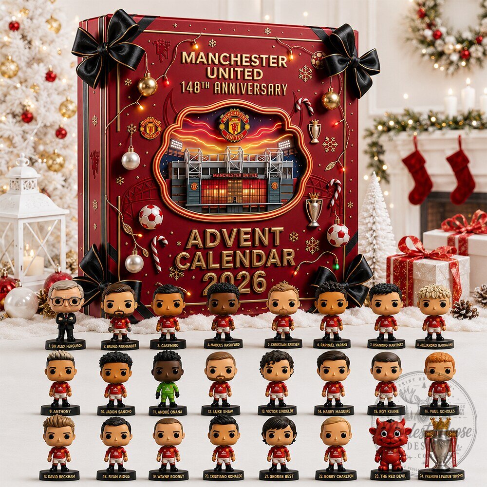 Manchester United 148th Anniversary Advent Calendar 2026 3 Manchester United 148th Anniversary Advent Calendar 2026