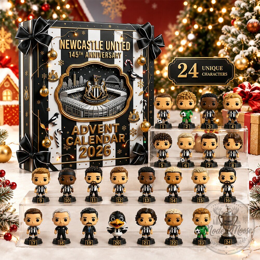 Newcastle United 145th Anniversary Advent Calendar 2026