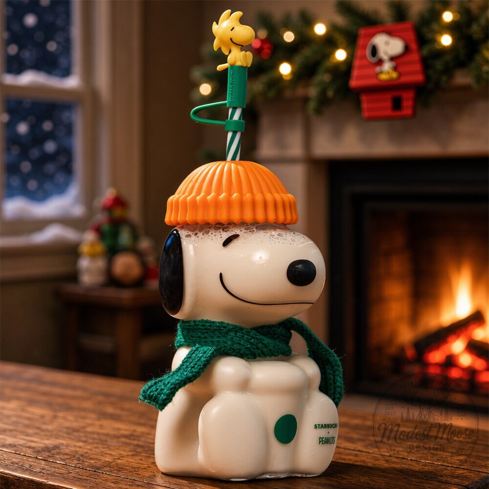 Starbucks x Peanuts Snoopy Winter Tumbler Cup 2026