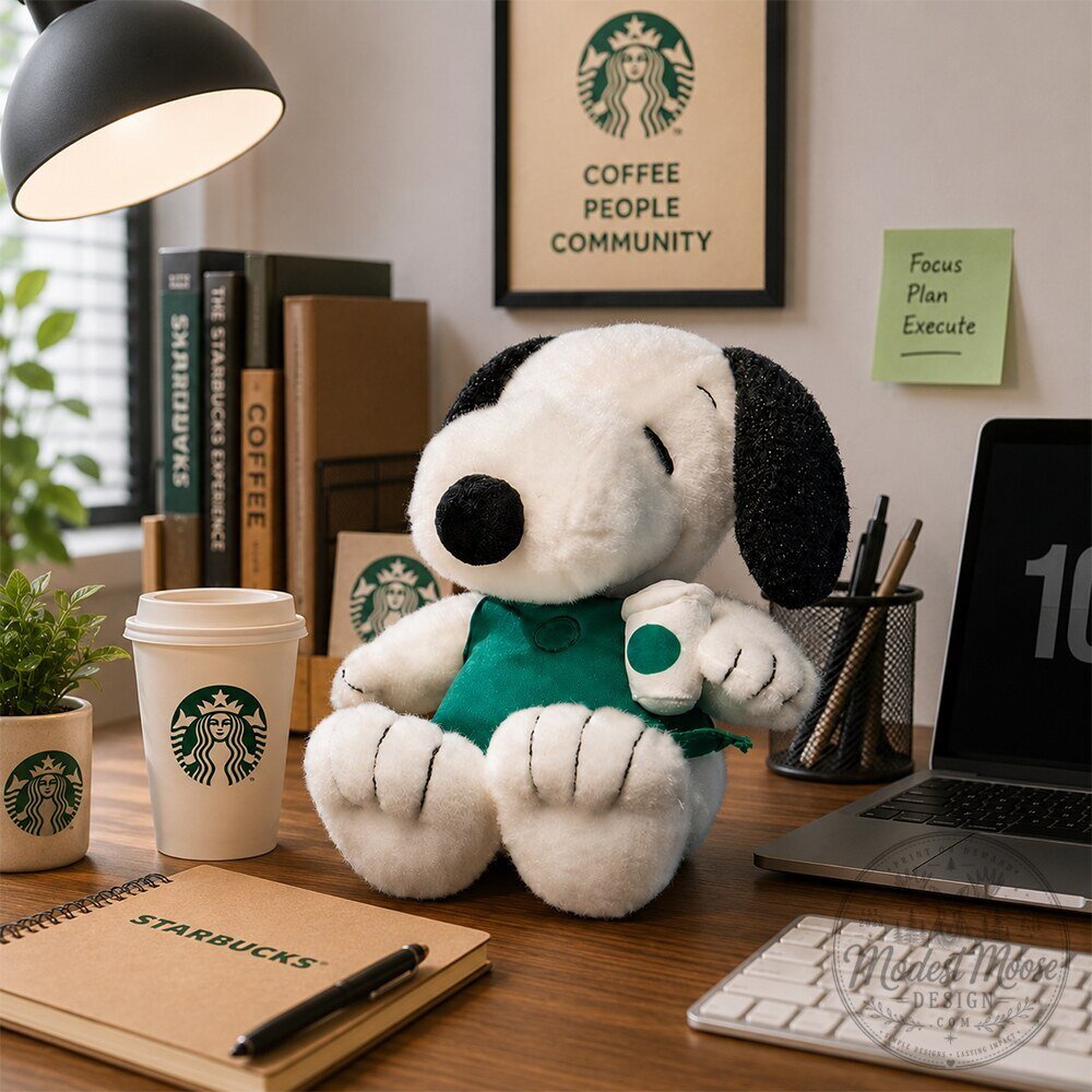 Starbucks x Peanuts Snoopy Barista Plush Toy 2026 9 Starbucks x Peanuts Snoopy Barista Plush Toy 2026