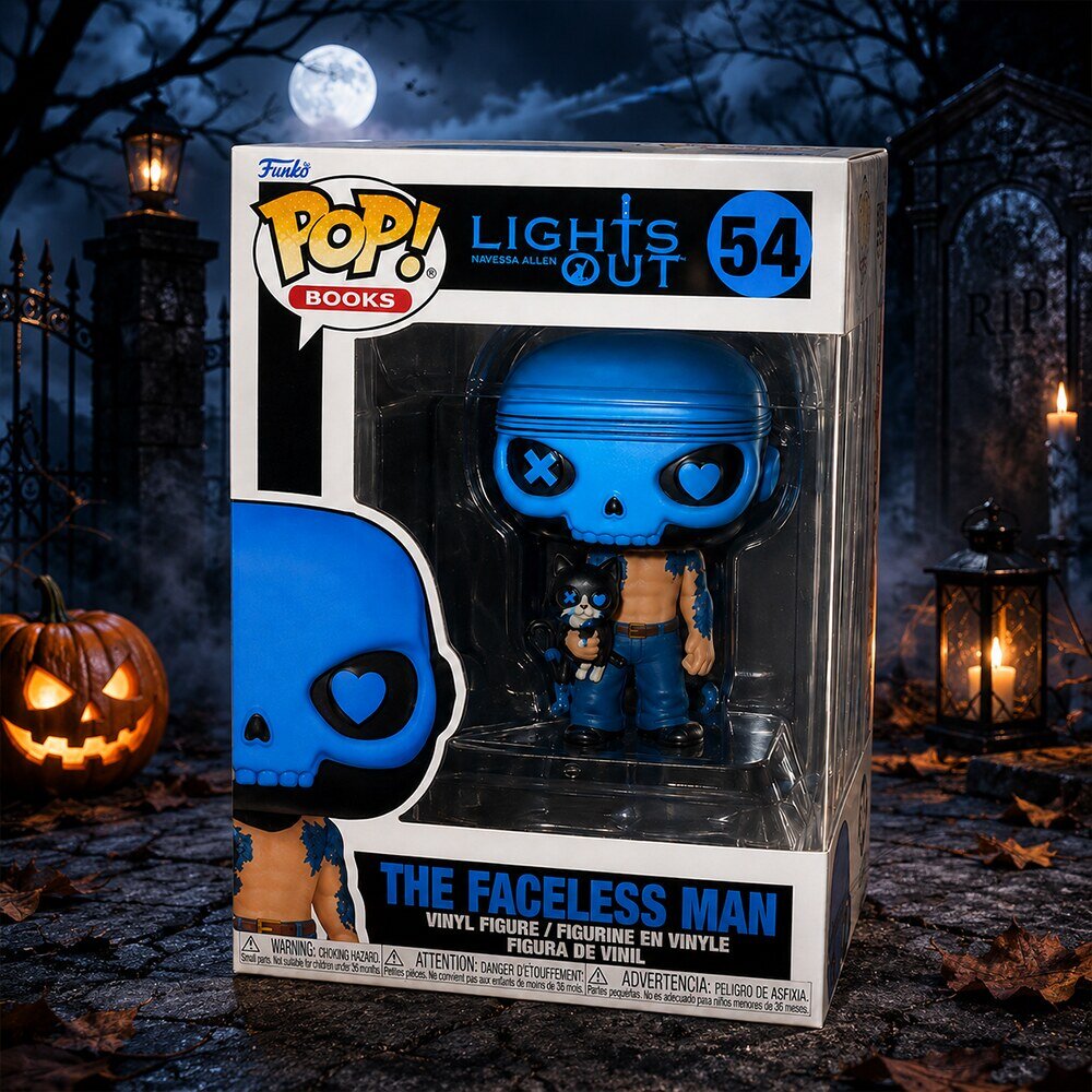 "Buy Lights Out Navessa Allen Faceless Man Funko Pop Figure Now" 30 Lights Out Navessa Allen The Faceless Man Funko Pop Figure