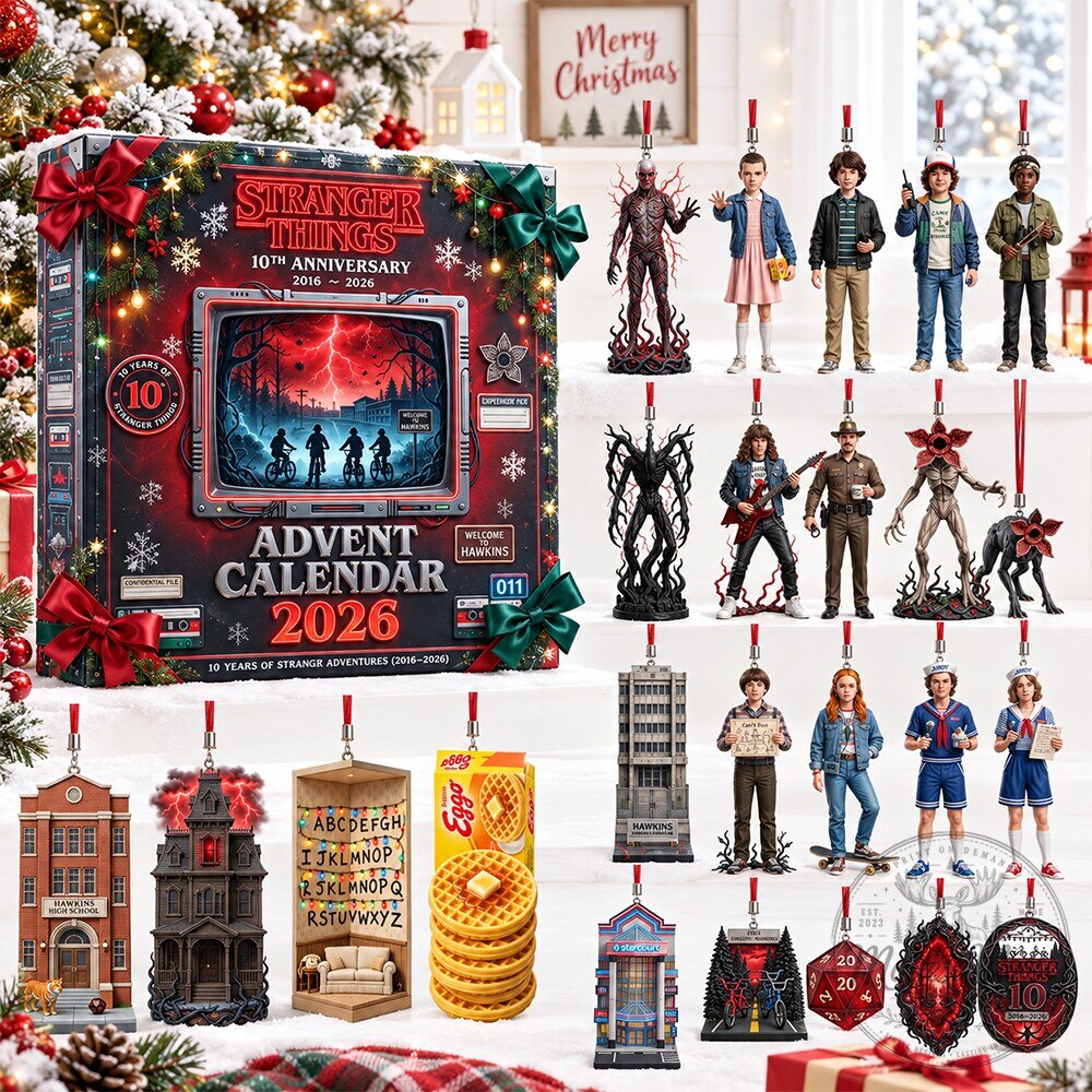"Celebrate a Decade: 2026 Stranger Things Advent Calendar Unveiled" 21 Stranger Things 10th Anniversary 2026 Advent Calendar