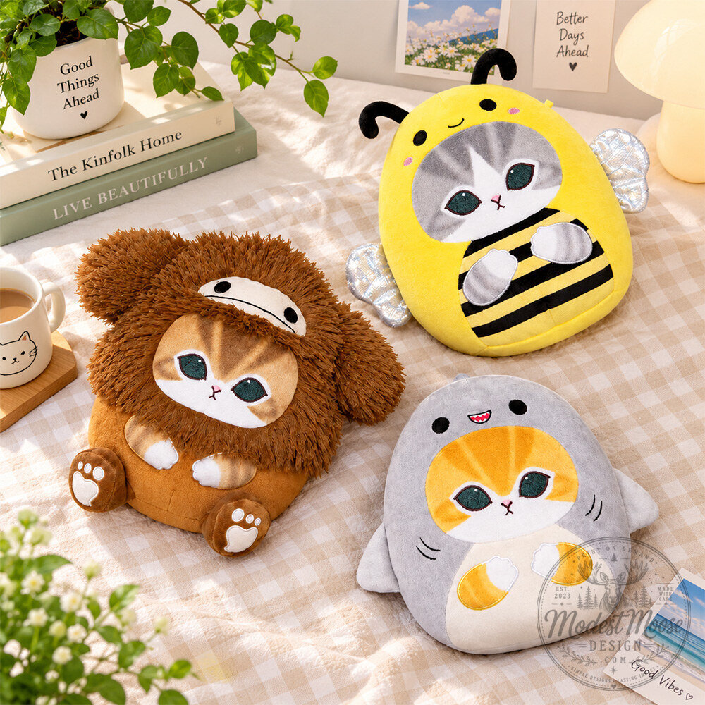 Squishmallows Mofusand Plush Toy