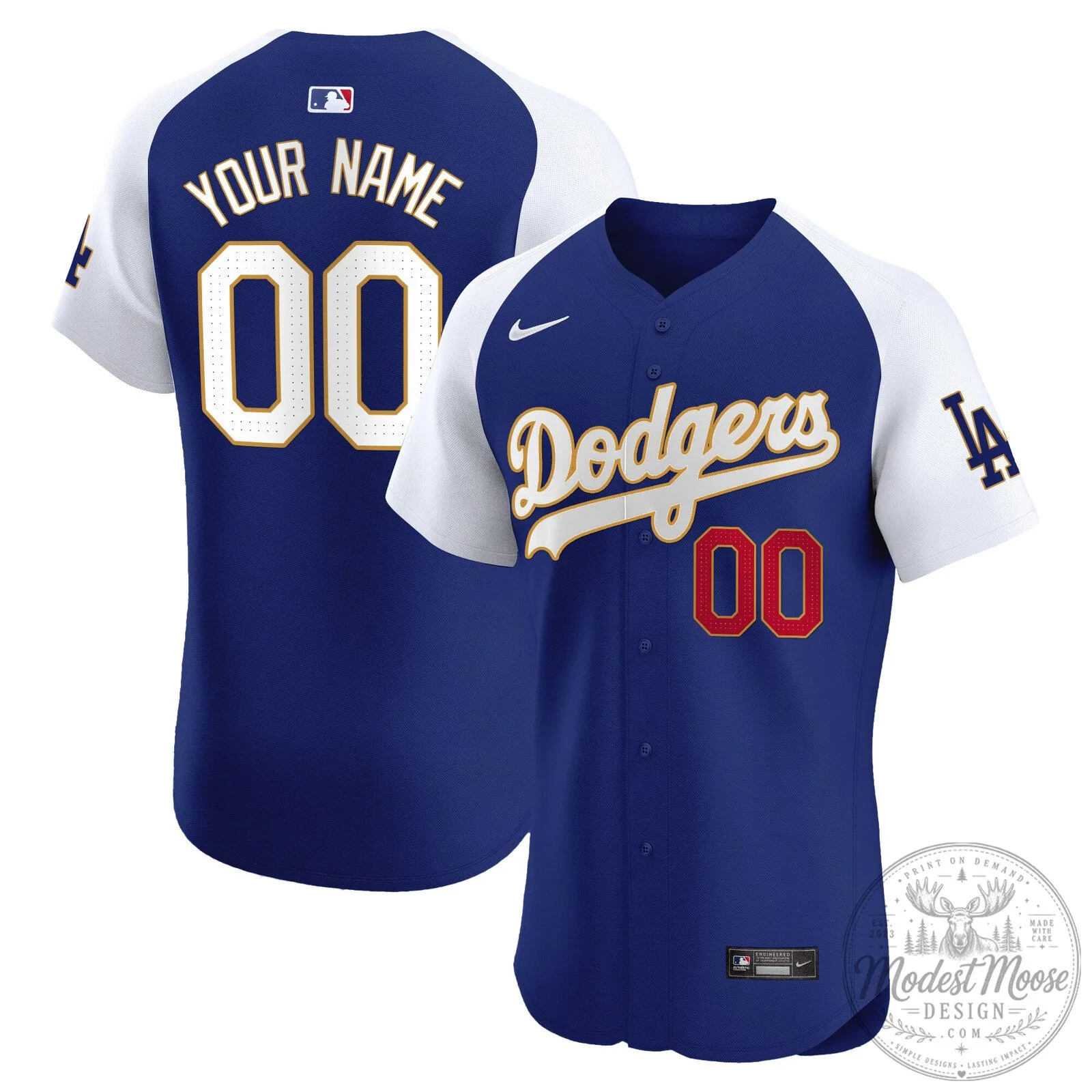 Los Angeles Dodgers Custom White Baseball Jersey 9 Los Angeles Dodgers Custom White Baseball Jersey