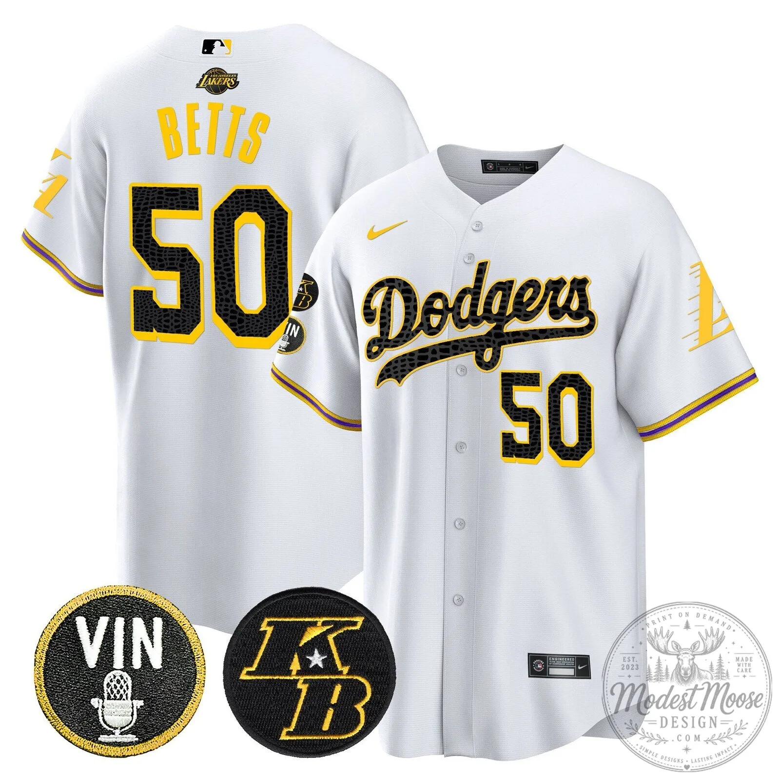 Kobe Bryant Black Mamba Edition Baseball Jersey for Los Angeles Dodgers 61 Kobe Bryant Black Mamba Edition Baseball Jersey for Los Angeles Dodgers