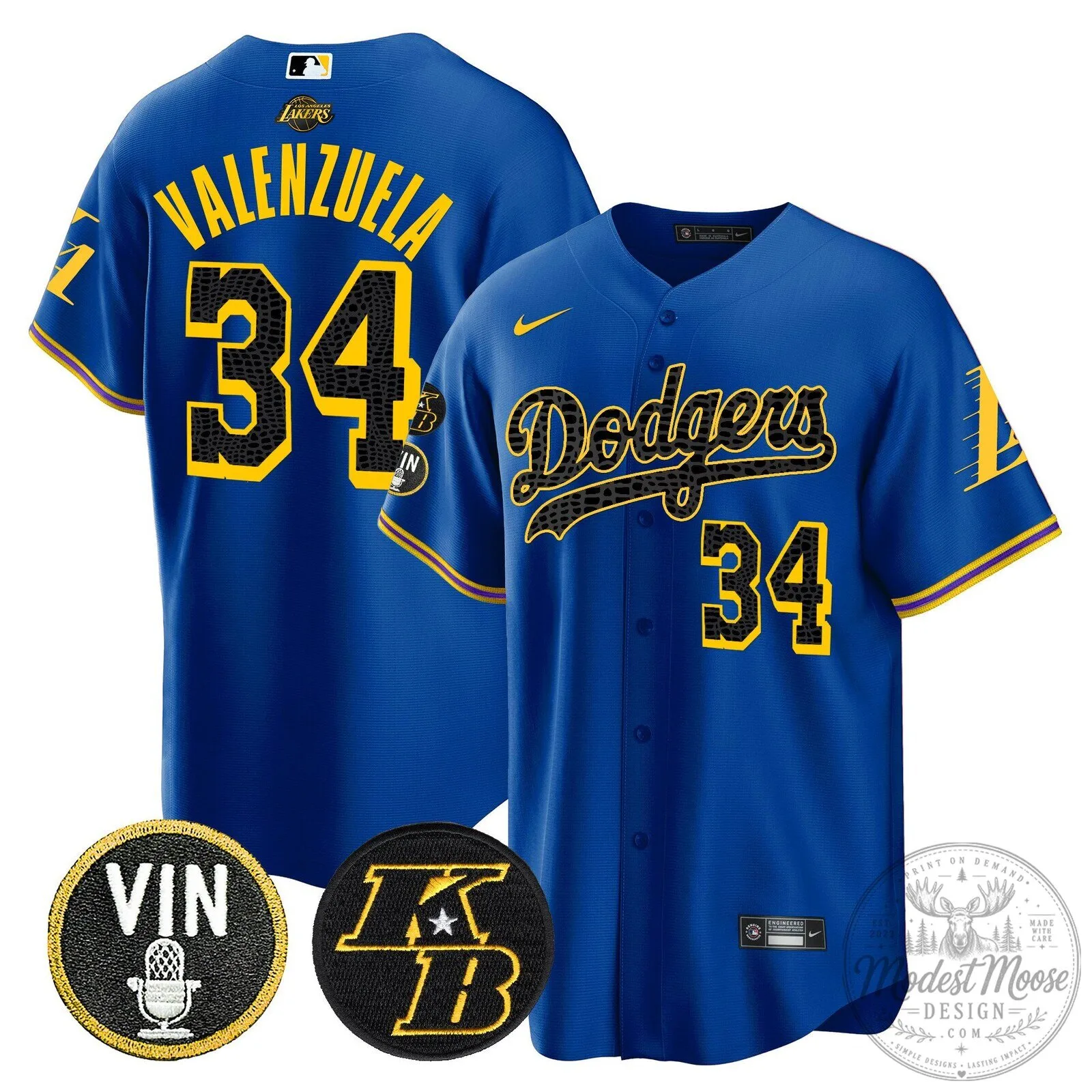 Kobe Bryant Black Mamba Edition Baseball Jersey for Los Angeles Dodgers 72 Kobe Bryant Black Mamba Edition Baseball Jersey for Los Angeles Dodgers