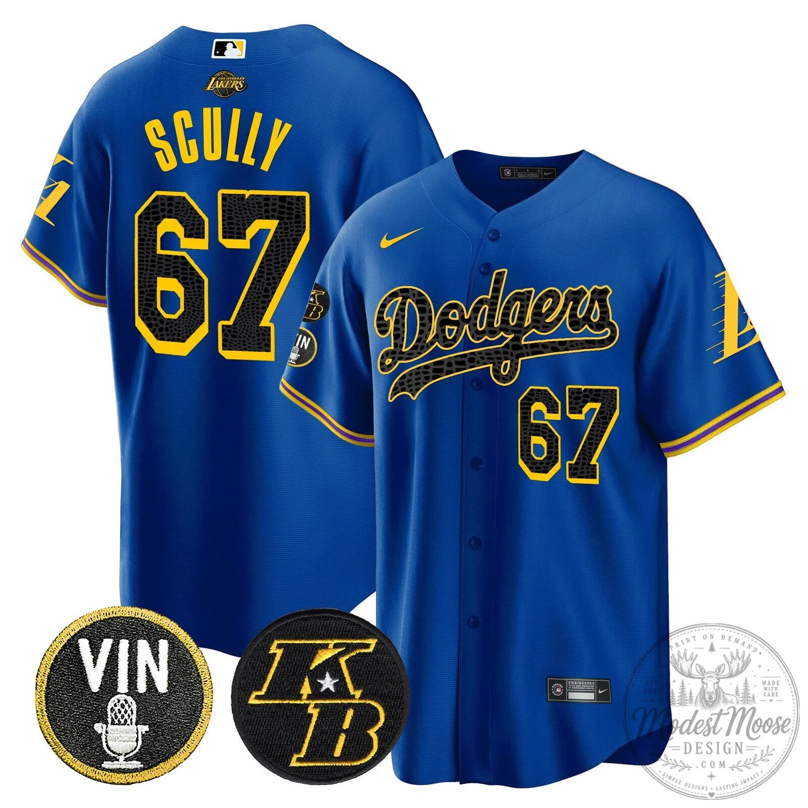 Kobe Bryant Black Mamba Edition Baseball Jersey for Los Angeles Dodgers 74 Kobe Bryant Black Mamba Edition Baseball Jersey for Los Angeles Dodgers