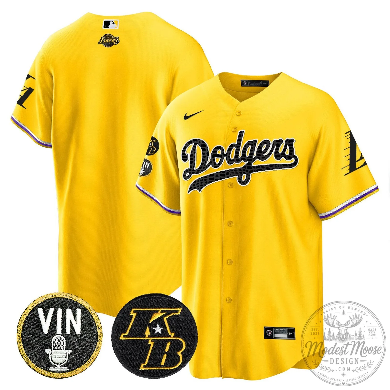 Kobe Bryant Black Mamba Edition Baseball Jersey for Los Angeles Dodgers 83 Kobe Bryant Black Mamba Edition Baseball Jersey for Los Angeles Dodgers
