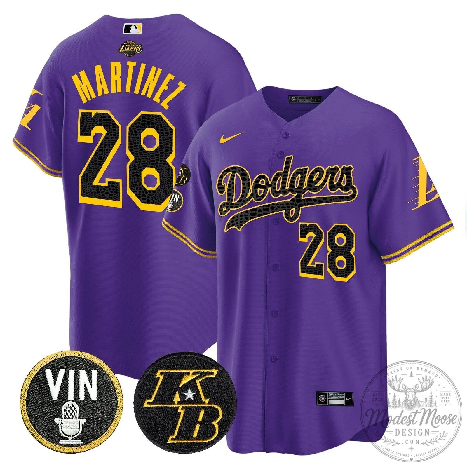 Kobe Bryant Black Mamba Edition Baseball Jersey for Los Angeles Dodgers 89 Kobe Bryant Black Mamba Edition Baseball Jersey for Los Angeles Dodgers