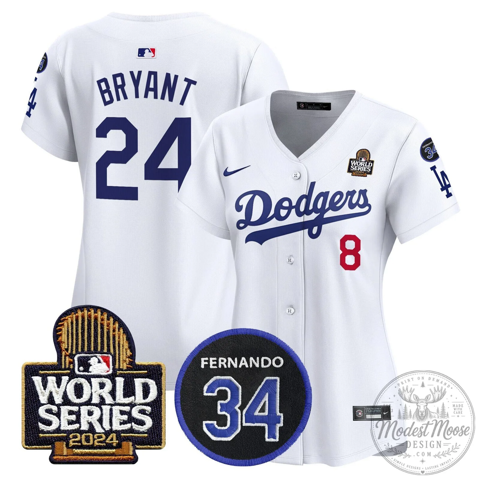 Fernando Valenzuela 2024 World Series Baseball Jersey - Los Angeles Dodgers 48 Fernando Valenzuela 2024 World Series Baseball Jersey - Los Angeles Dodgers