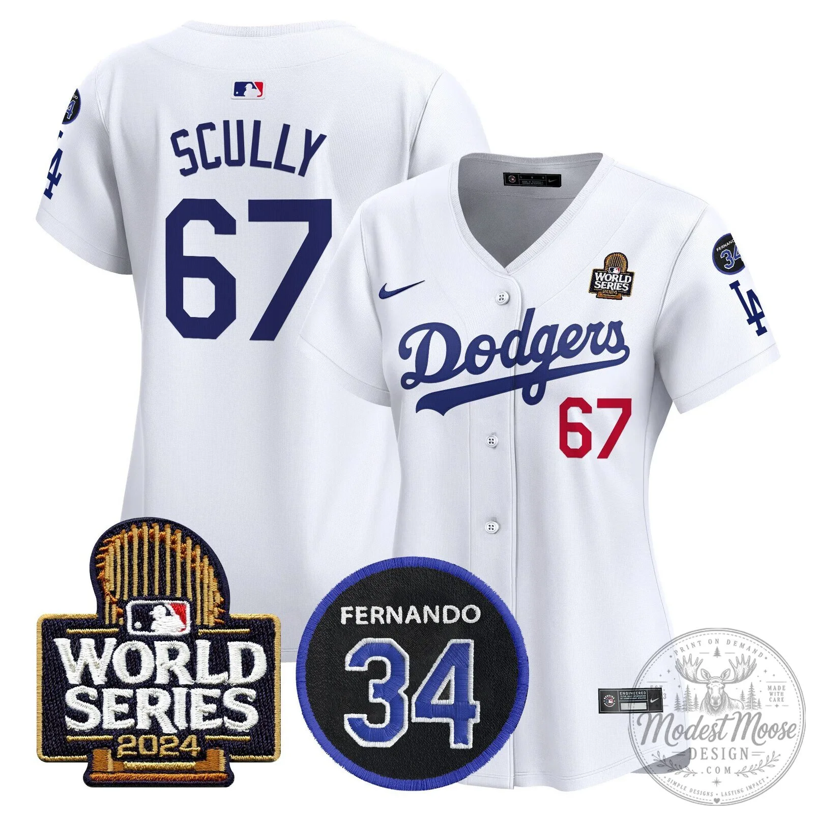 Fernando Valenzuela 2024 World Series Baseball Jersey - Los Angeles Dodgers 49 Fernando Valenzuela 2024 World Series Baseball Jersey - Los Angeles Dodgers
