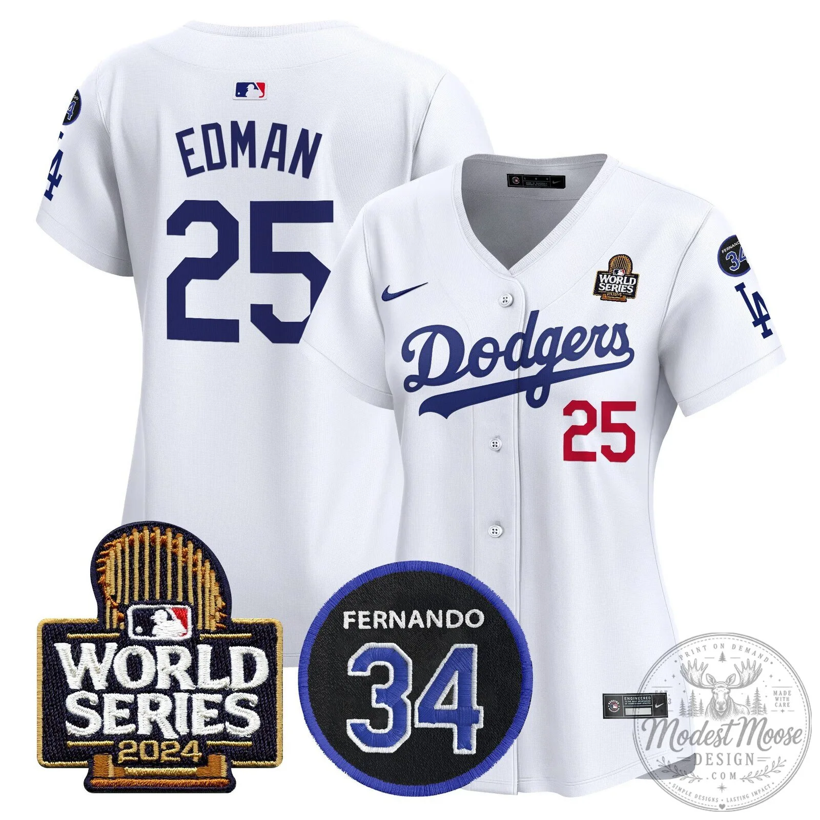 Fernando Valenzuela 2024 World Series Baseball Jersey - Los Angeles Dodgers 52 Fernando Valenzuela 2024 World Series Baseball Jersey - Los Angeles Dodgers