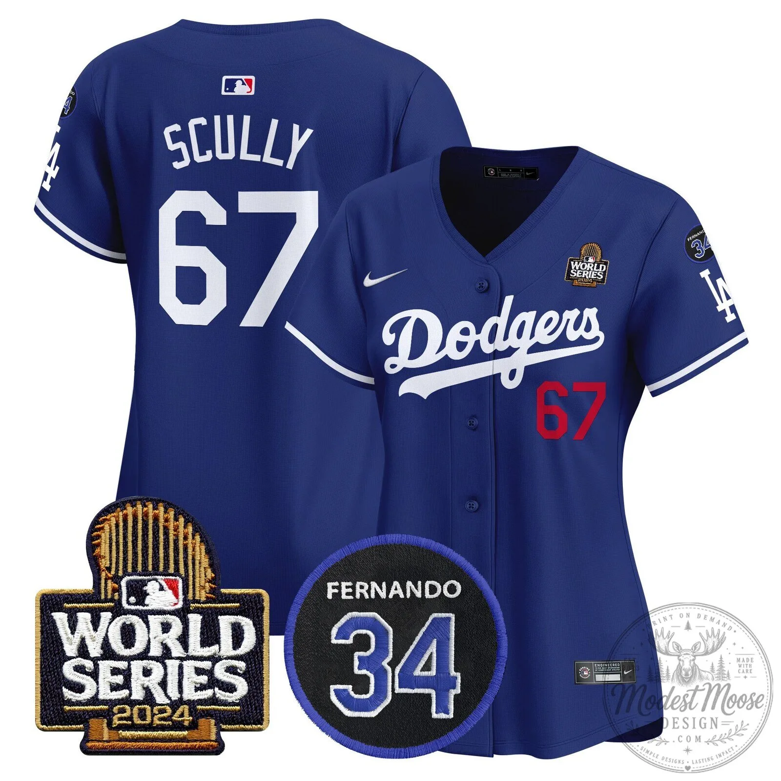 Fernando Valenzuela 2024 World Series Baseball Jersey - Los Angeles Dodgers 59 Fernando Valenzuela 2024 World Series Baseball Jersey - Los Angeles Dodgers