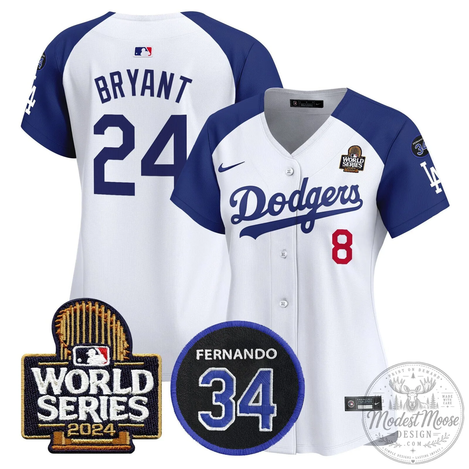 Fernando Valenzuela 2024 World Series Baseball Jersey - Los Angeles Dodgers 68 Fernando Valenzuela 2024 World Series Baseball Jersey - Los Angeles Dodgers