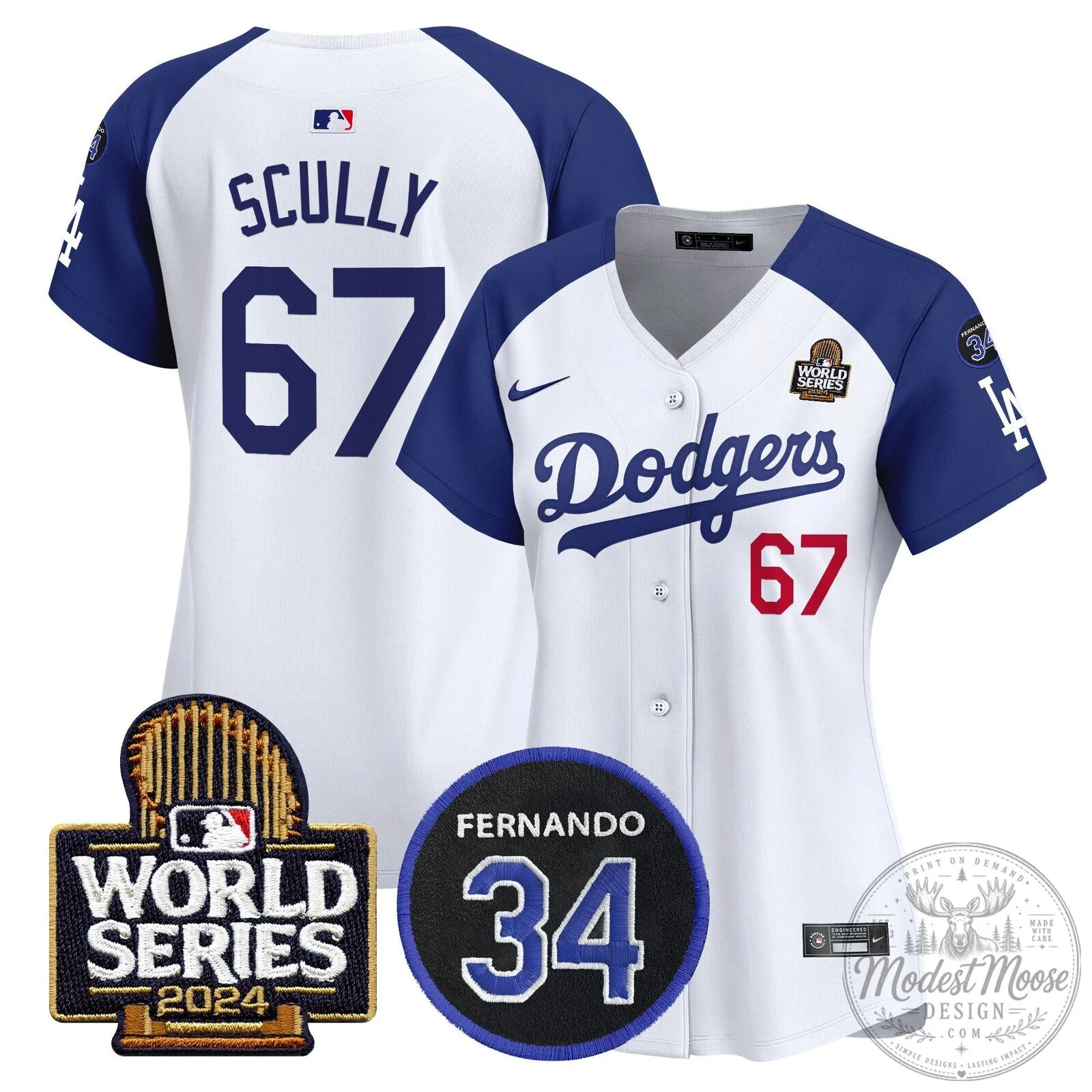 Fernando Valenzuela 2024 World Series Baseball Jersey - Los Angeles Dodgers 69 Fernando Valenzuela 2024 World Series Baseball Jersey - Los Angeles Dodgers