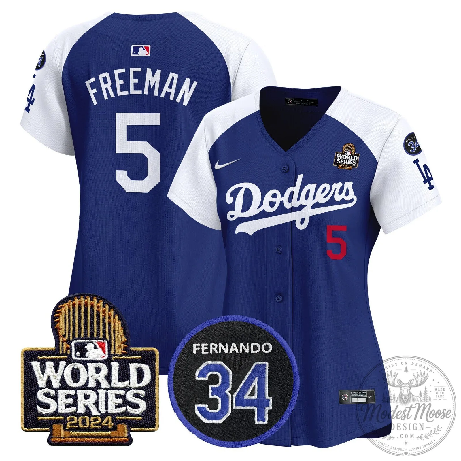 Fernando Valenzuela 2024 World Series Baseball Jersey - Los Angeles Dodgers 76 Fernando Valenzuela 2024 World Series Baseball Jersey - Los Angeles Dodgers