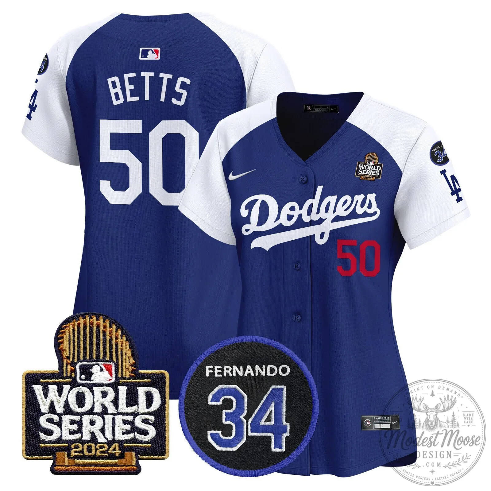 Fernando Valenzuela 2024 World Series Baseball Jersey - Los Angeles Dodgers 77 Fernando Valenzuela 2024 World Series Baseball Jersey - Los Angeles Dodgers