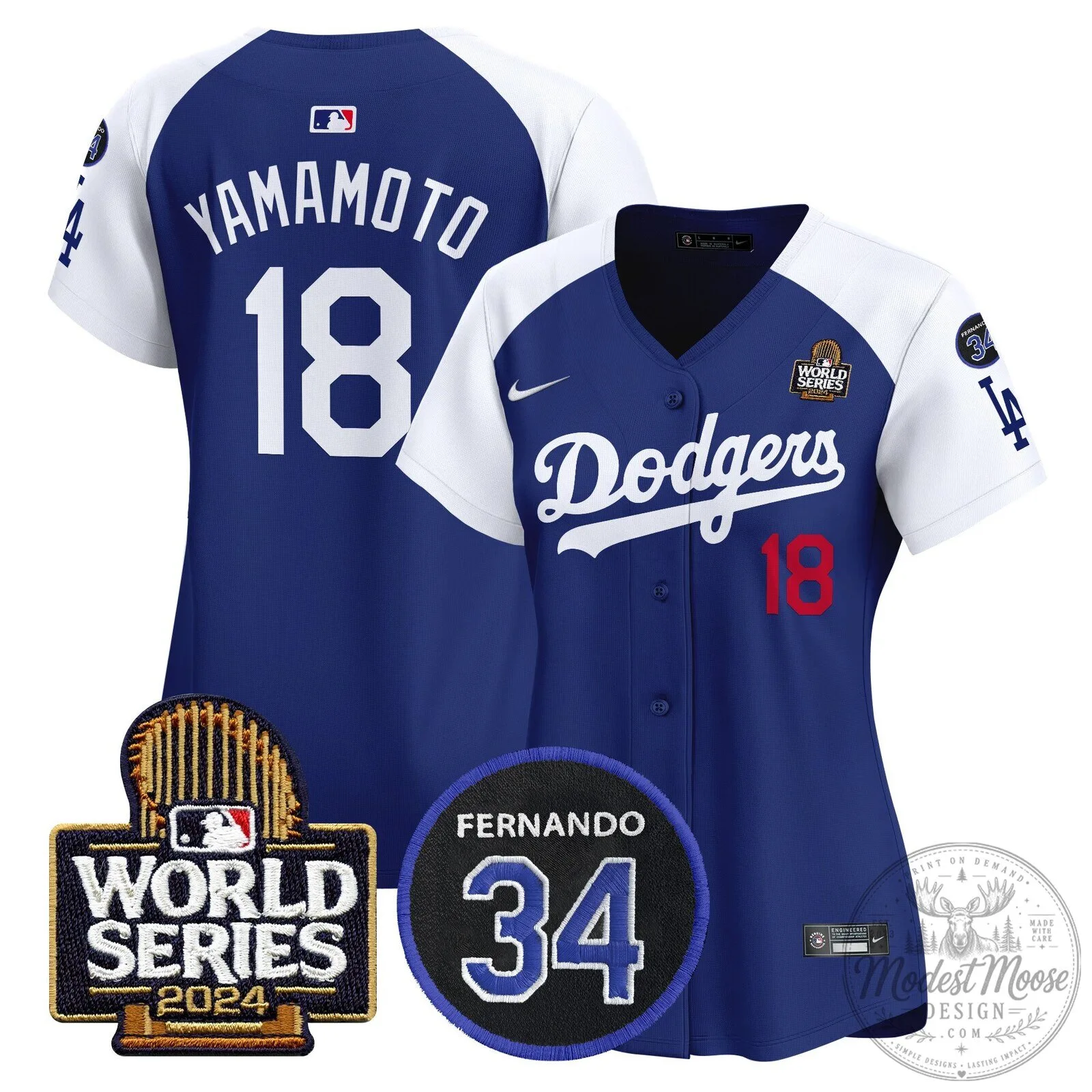 Fernando Valenzuela 2024 World Series Baseball Jersey - Los Angeles Dodgers 81 Fernando Valenzuela 2024 World Series Baseball Jersey - Los Angeles Dodgers