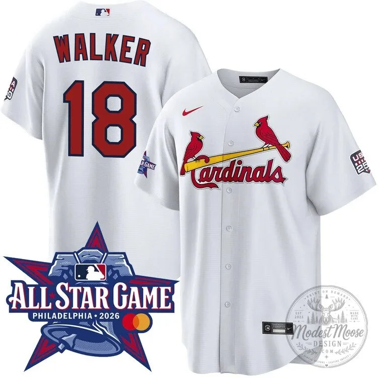 St. Louis Cardinals 2026 All-Star Game White Baseball Jersey