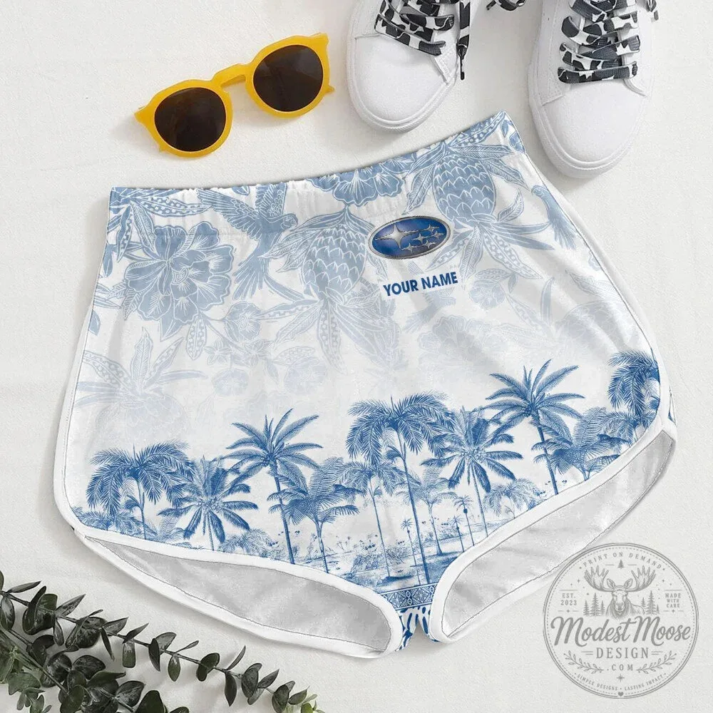 Subaru Car Logo Tropical Palm Trees Hawaiian Shirt 14 Subaru Car Logo Tropical Palm Trees Hawaiian Shirt