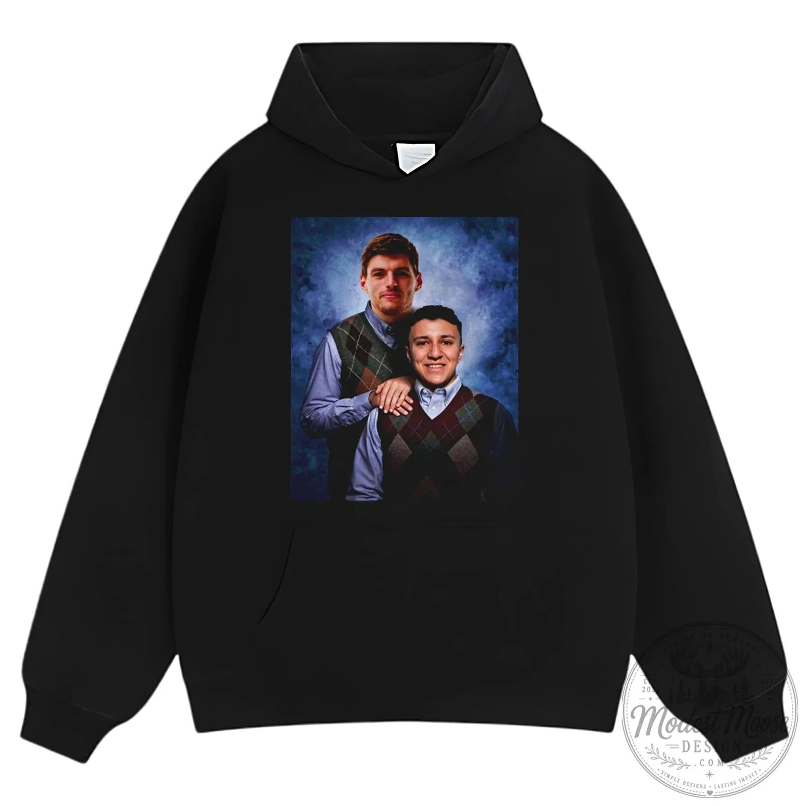 Max Isack Funny Best Friends Portrait Washed Black Graphic T-Shirt 17 Max Isack Funny Best Friends Portrait Washed Black Graphic T-Shirt
