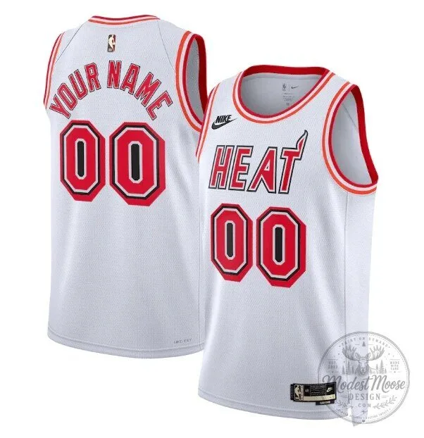 Miami Heat Classic Edition 2022-2023 Custom Basketball Jersey