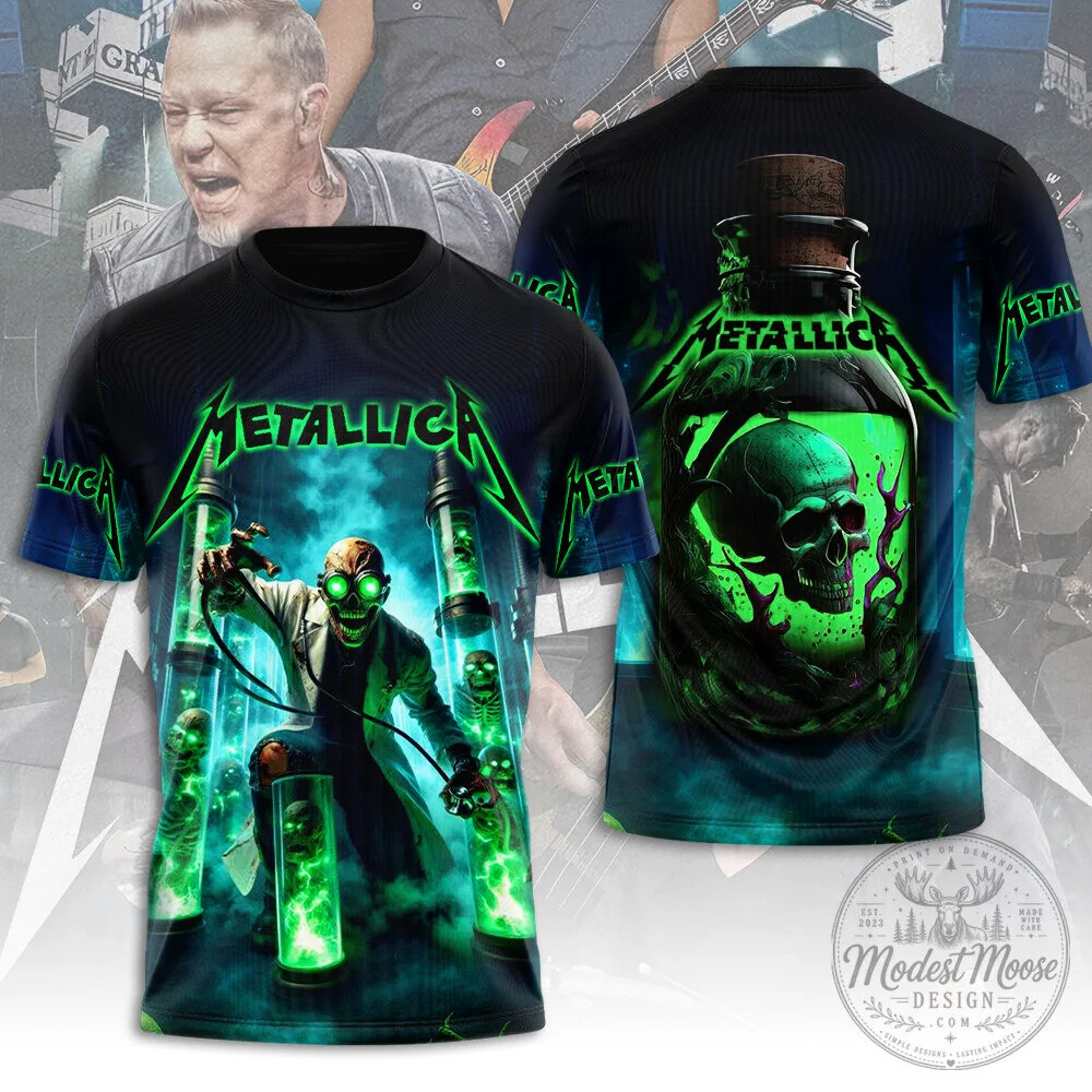 Metallica Master of Puppets Album Art Graphic T-Shirt