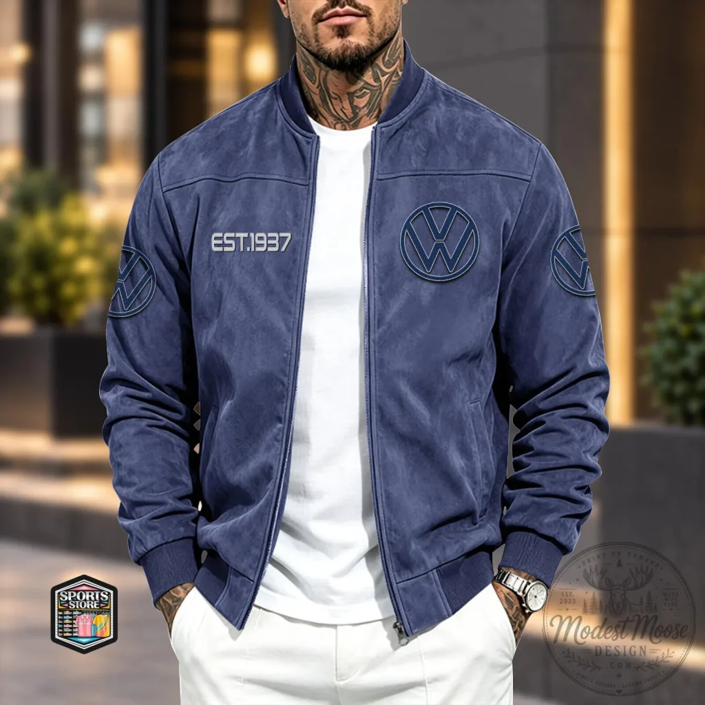 Volkswagen Established 1937 Bomber Jacket Volkswagen Established 1937 Bomber Jacket