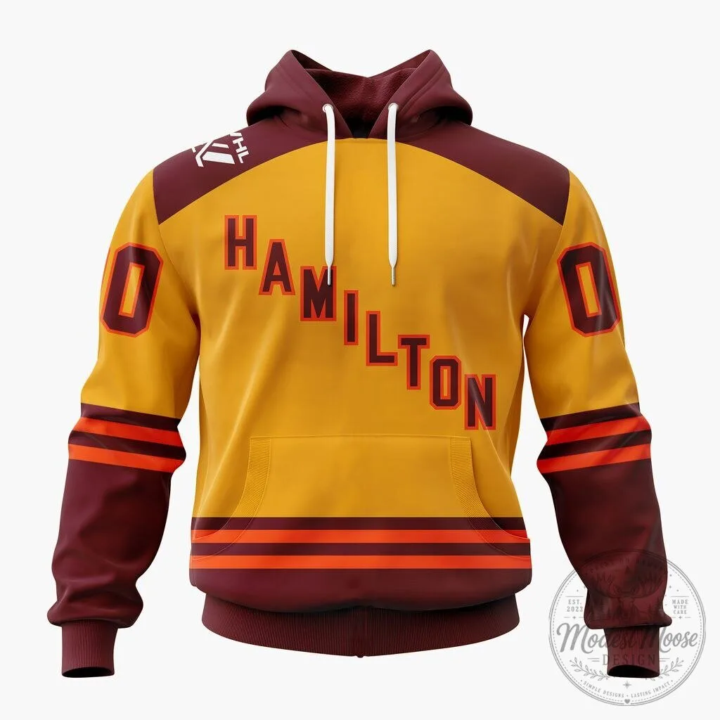 Professional Women's Hockey League Hamilton Personalized Home Design Hoodie