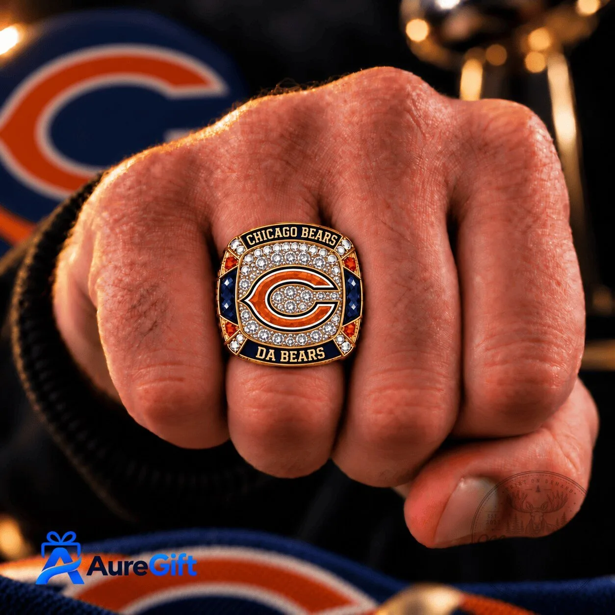Chicago Bears NFL Super Bowl Championship Commemorative Ring