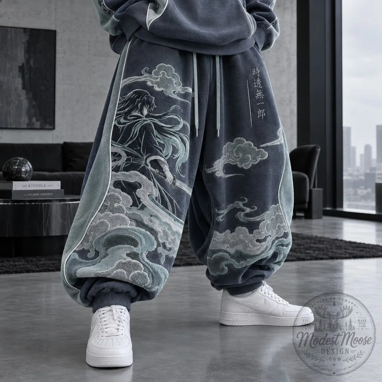 Muichiro Tokito Anime Demon Slayer Kimetsu no Yaiba Japanese Sweatpants