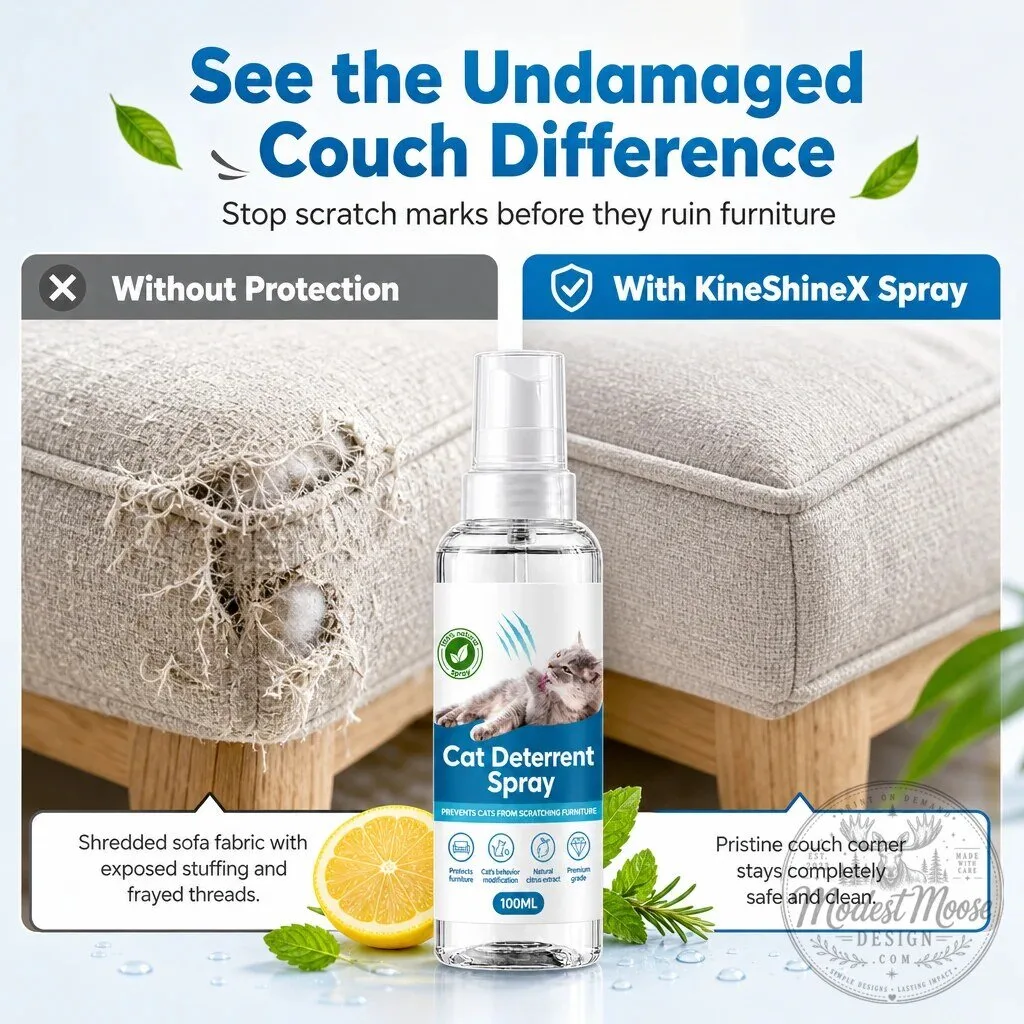 Natural Citrus Cat Deterrent Spray for Furniture Protection and Training 11 Natural Citrus Cat Deterrent Spray for Furniture Protection and Training