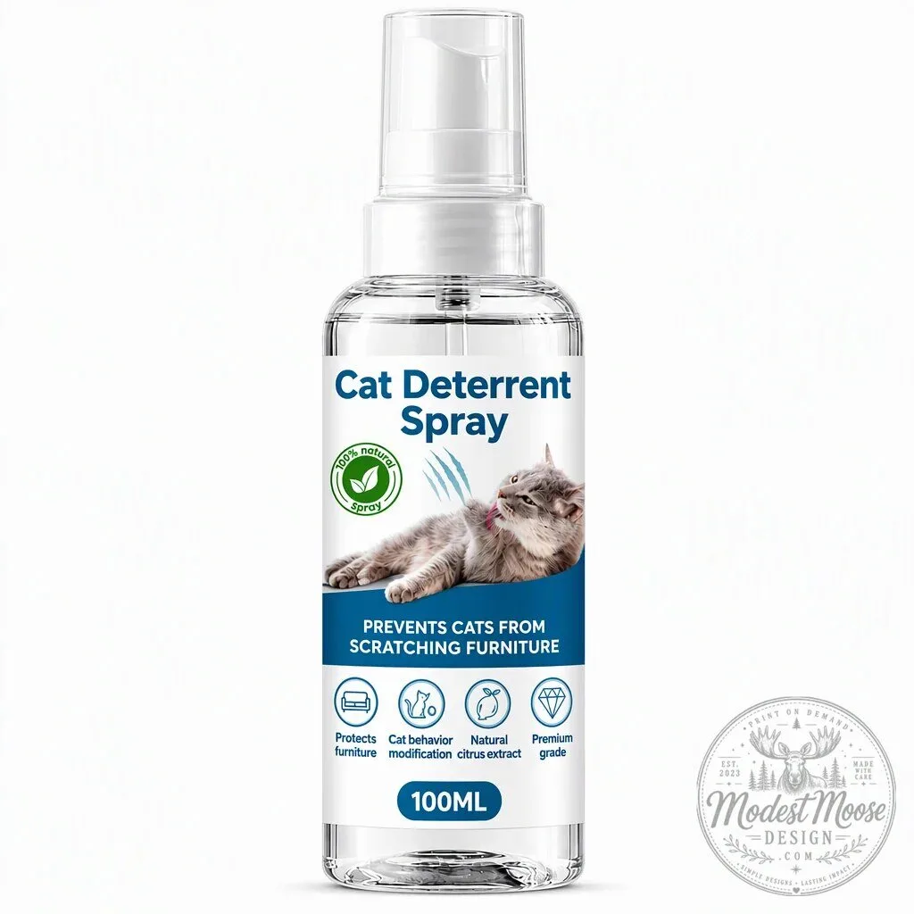Natural Citrus Cat Deterrent Spray for Furniture Protection and Training 17 Natural Citrus Cat Deterrent Spray for Furniture Protection and Training