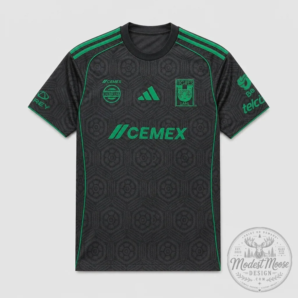 Tigres UANL Third Kit 2025-2026 Men's Football Jersey 1 Tigres UANL Third Kit 2025-2026 Men's Football Jersey