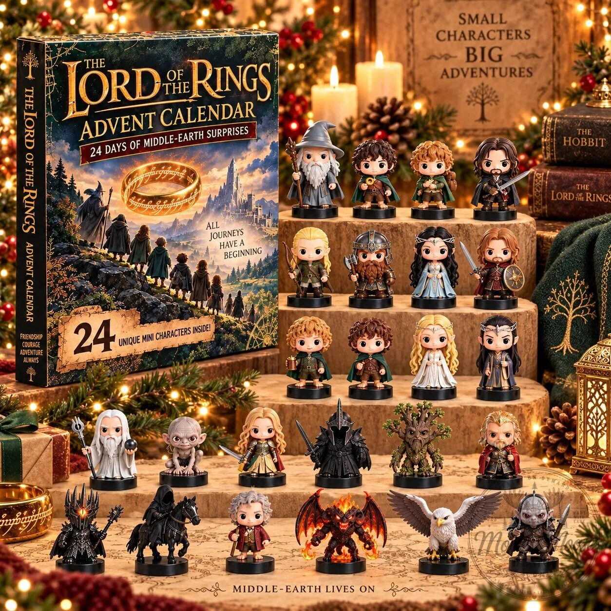 Lord of the Rings 24 Days of Middle-Earth Surprises Advent Calendar